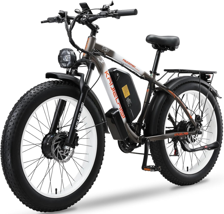 Exploring the Wild with the 2000W Dual Motor Electric Bike: Off-Road and Snow Adventures Await!